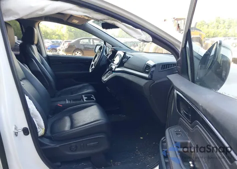 2022 Honda Odyssey Touring from USA, damaged, VIN 5FNRL6H88NB026592